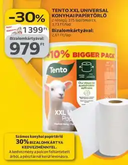 Auchan TENTO XXL UNIVERSAL KONYHAI PAPÍRTÖRLŐ ajánlat