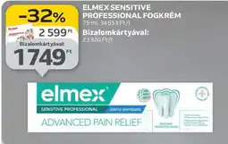 Auchan ELMEX SENSITIVE PROFESSIONAL FOGKRÉM ajánlat