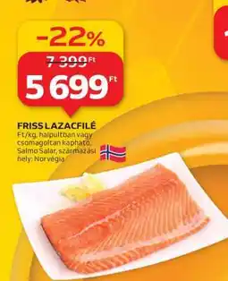Auchan Friss lazacfilé ajánlat