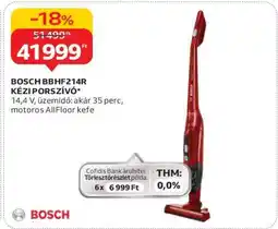 Auchan BOSCH BBHF214R Kézi Porszívó ajánlat