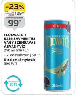 Auchan FLOEWATER Szénsavmentes vagy Szénsavas Ásványvíz ajánlat