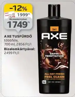 Auchan AXE Tusfürdő ajánlat
