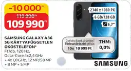 Auchan Samsung Galaxy A36 5G Kártyafüggetlen Okostelefon ajánlat