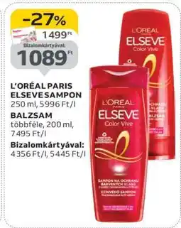 Auchan L'Oréal Paris Elseve Sampon ajánlat