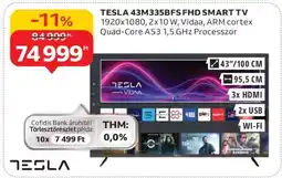 Auchan TESLA 43M335BFS FHD SMART TV ajánlat