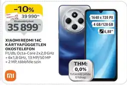 Auchan Xiaomi Redmi 14C Kártyafüggetlen Okostelefon ajánlat