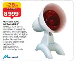 Auchan MOMERT 3000 INFRALÁMPA ajánlat