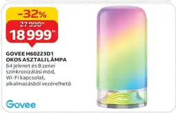 Auchan GOVEE H60223D1 OKOS ASZTALI LÁMPA ajánlat