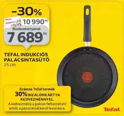 Auchan TEFAL INDUKCIÓS PALACSINTASÜTŐ ajánlat