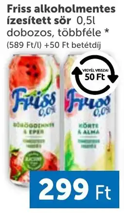 PRIVÁT Friss alkoholmentes Ízesített sör ajánlat