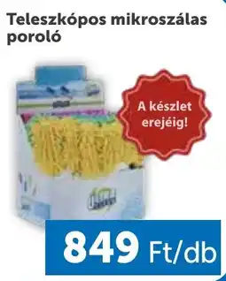 PRIVÁT Teleszkópos mikroszálas poroló ajánlat