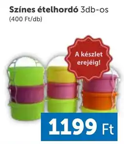 PRIVÁT Színes ételhordó ajánlat