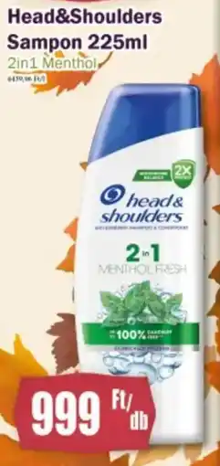FullDiszkont Head&Shoulders Sampon ajánlat