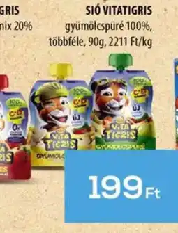 GRoby SIÓ VITATIGRIS gyümölcspüré 100% ajánlat