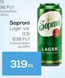 GRoby Soproni Lager sör ajánlat