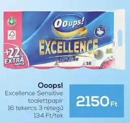 GRoby Ooops! Excellence Sensitive toalettpapir ajánlat