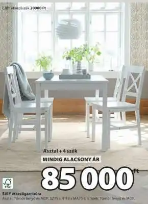 JYSK EJBY étkezőgarnitúra ajánlat