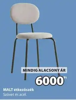 JYSK MALT étkezőszék ajánlat