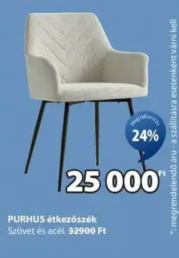 JYSK PURHUS étkezőszék ajánlat