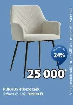 JYSK PURHUS étkezőszék ajánlat