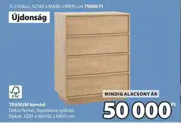 JYSK TRANUM komód ajánlat