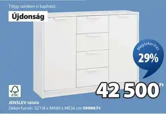 JYSK JENSLEV tálaló ajánlat