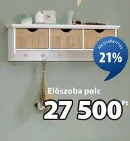 JYSK Előszoba polc ajánlat