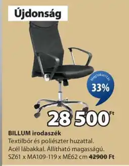 JYSK BILLUM irodaszék ajánlat
