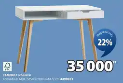 JYSK TAMHOLT íróasztal ajánlat