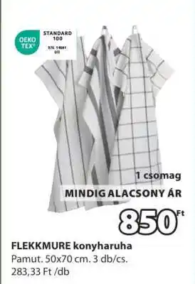 JYSK FLEKKMURE konyharuha ajánlat