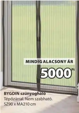 JYSK BYGDIN szúnyogháló ajánlat