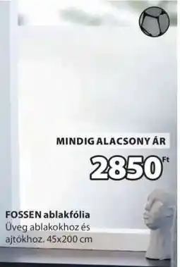 JYSK FOSSEN ablakfólia ajánlat