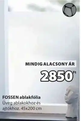JYSK FOSSEN ablakfólia ajánlat
