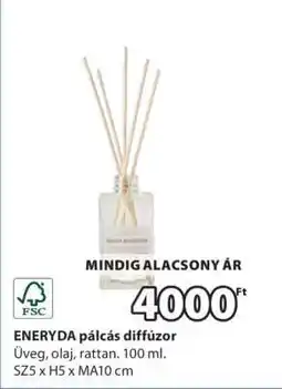 JYSK ENERYDA pálcás diffúzor ajánlat