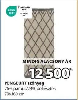 JYSK PENGEURT szőnyeg ajánlat