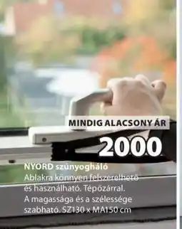 JYSK NYORD szúnyogháló ajánlat