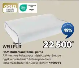 JYSK HAMMAREN anatómiai párna ajánlat