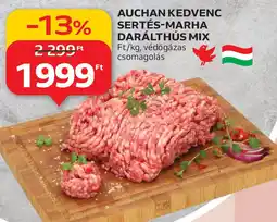 Auchan Auchan Kedvenc Sertés-marha darálthús mix ajánlat