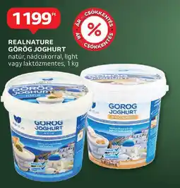 Auchan Realnature görög joghurt ajánlat