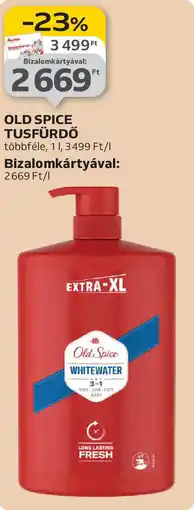 Auchan Old Spice tusfürdő ajánlat