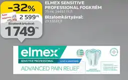 Auchan Elmex Sensitive Professional fogkrém ajánlat
