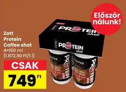 Interspar Zott Protein Coffee shot ajánlat