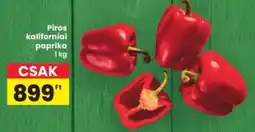 Interspar Piros kaliforniai paprika ajánlat