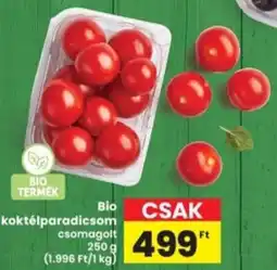 Interspar Bio koktélparadicsom ajánlat