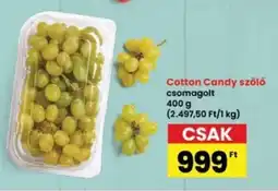 Interspar Cotton Candy szőlő ajánlat