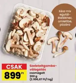 Interspar Szeleteltgomba- válogatás ajánlat