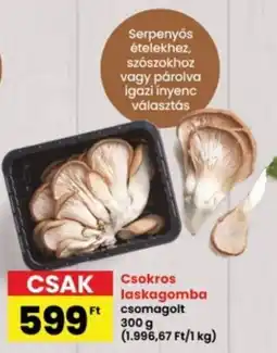 Interspar Csokros laskagomba ajánlat