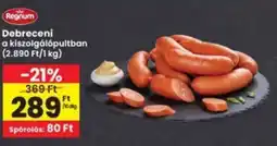 Interspar Regnum Debreceni ajánlat