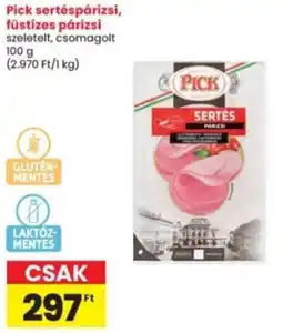 Interspar Pick sertéspárizsi, füstízes párizsi ajánlat
