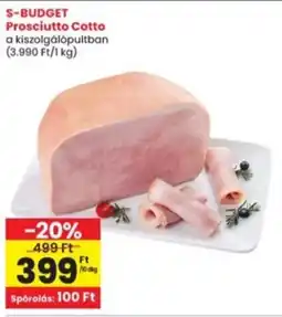 Interspar S-BUDGET Prosciutto Cotto ajánlat